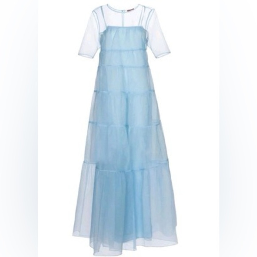 STAUD Light Blue Maxi Dress - Picture 13 of 13